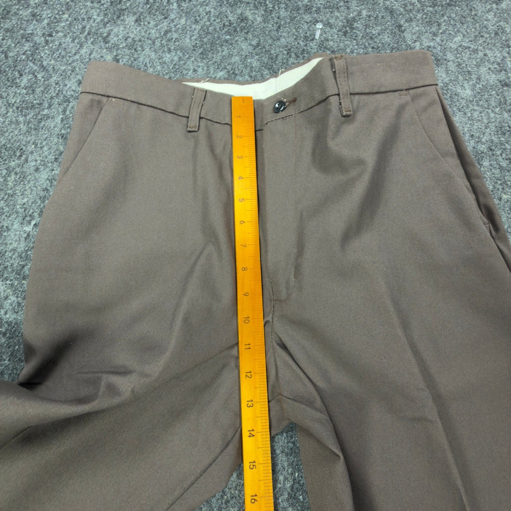 Red Kap 90s Vintage Work Pants Mens 34 Brown Twill Deadstock NWT