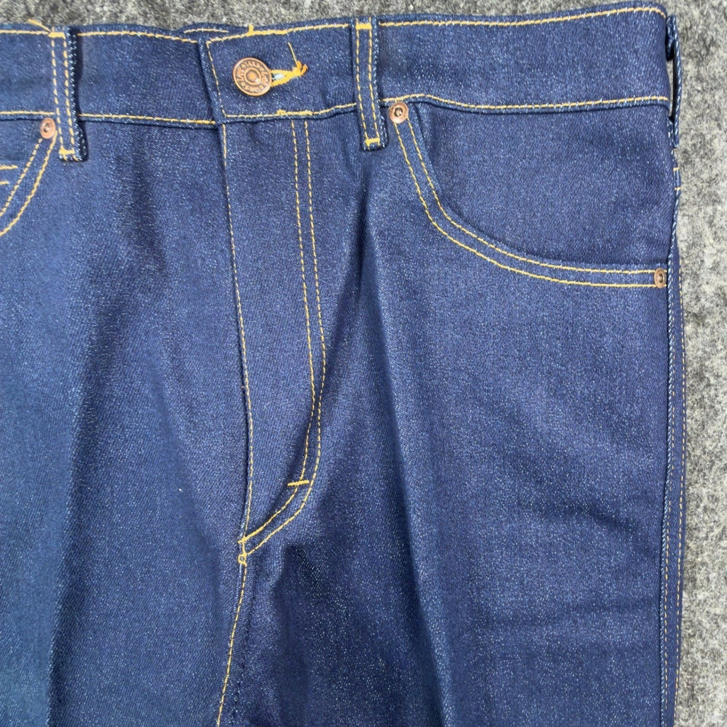 Lee Vintage 90s Riders Straight Leg Jeans Mens 33x36 Dark Indigo NWT Made in USA