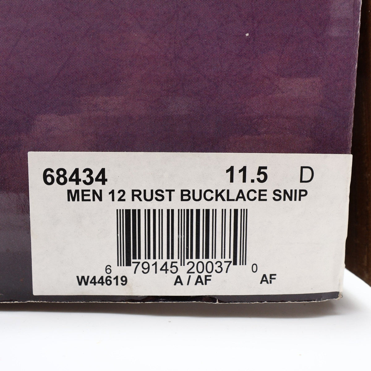 Laredo Western Boots Mens 11.5 D Brown Leather Snip Toe Bucklace 68434 NIB