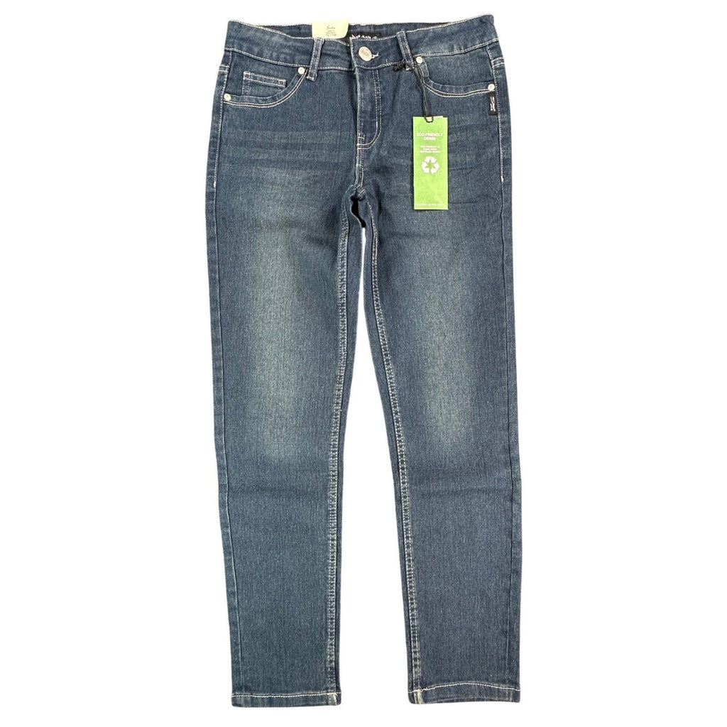 Silver Jeans Sasha Skinny Fit Girls 12 Blue Denim Eco-Friendly NWT