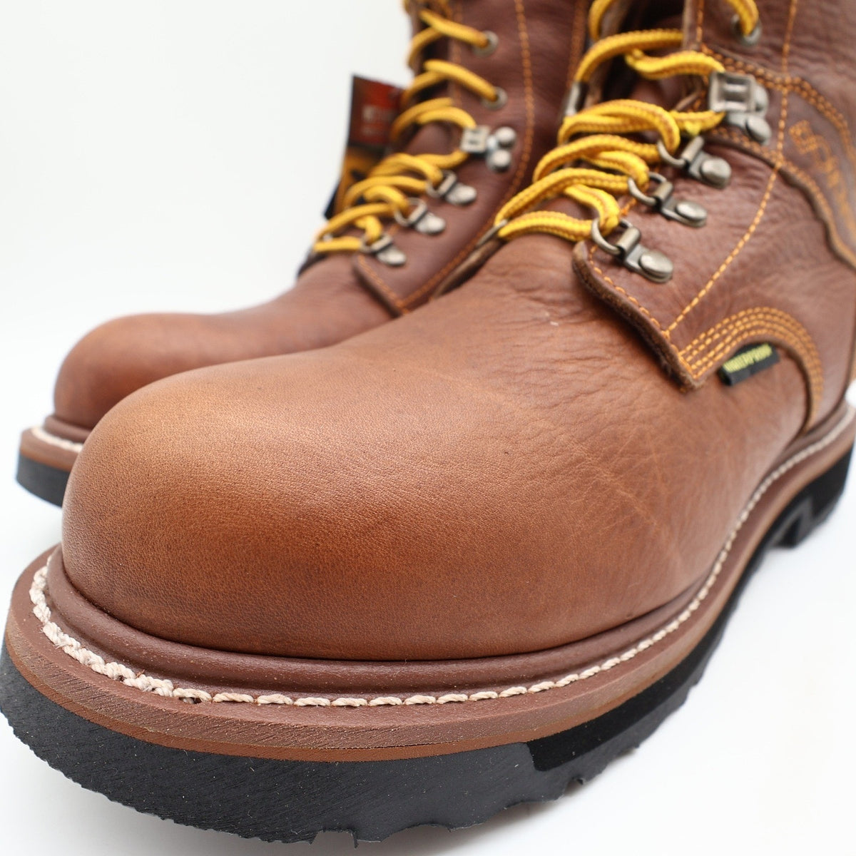 Dan Post Modern Waterproof Work Boots Mens 10.5 D Brown Leather NWT - take2supply