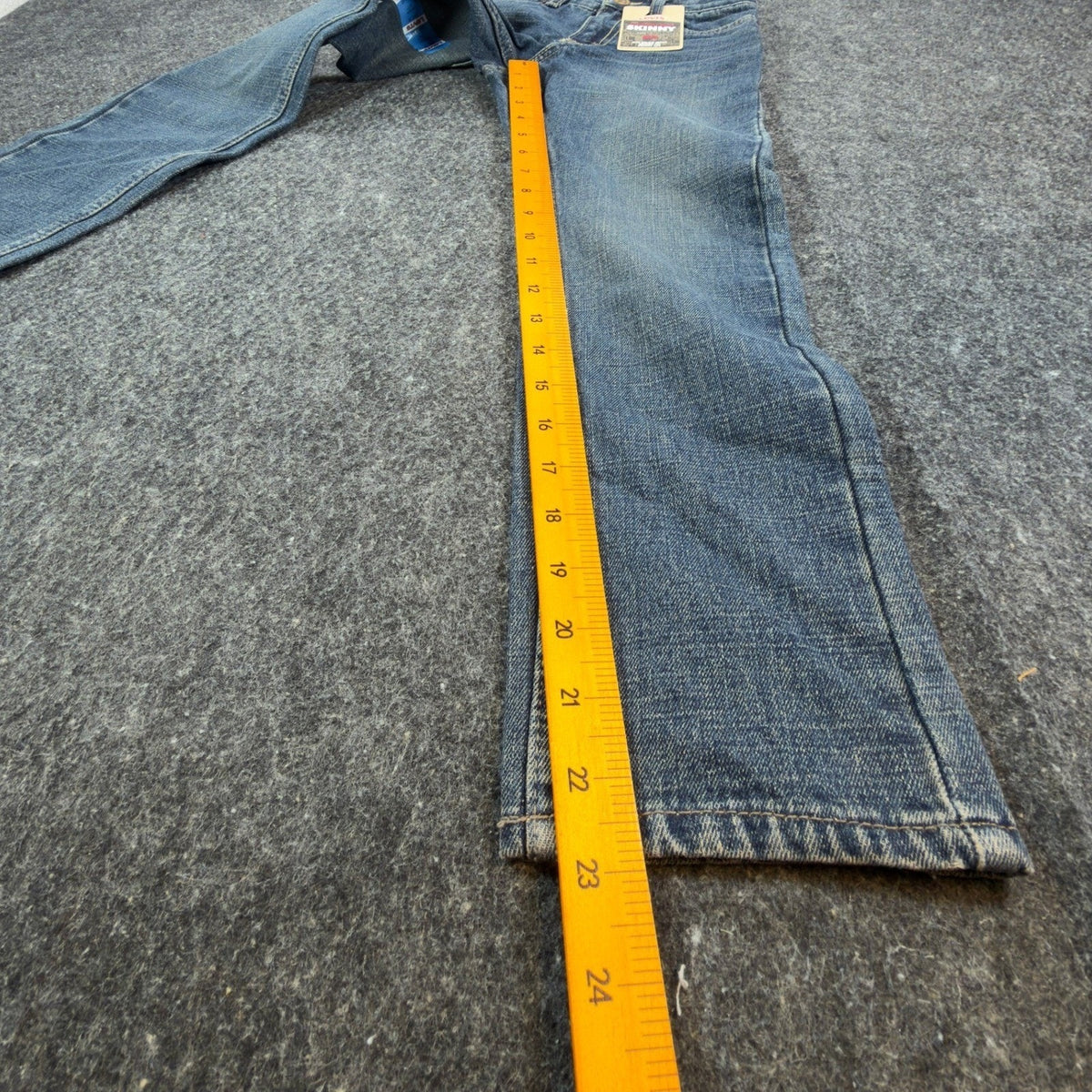 Levi's 511 Skinny Jeans Boys 7X Blue Denim NWT Modern Adjustable Waist C341