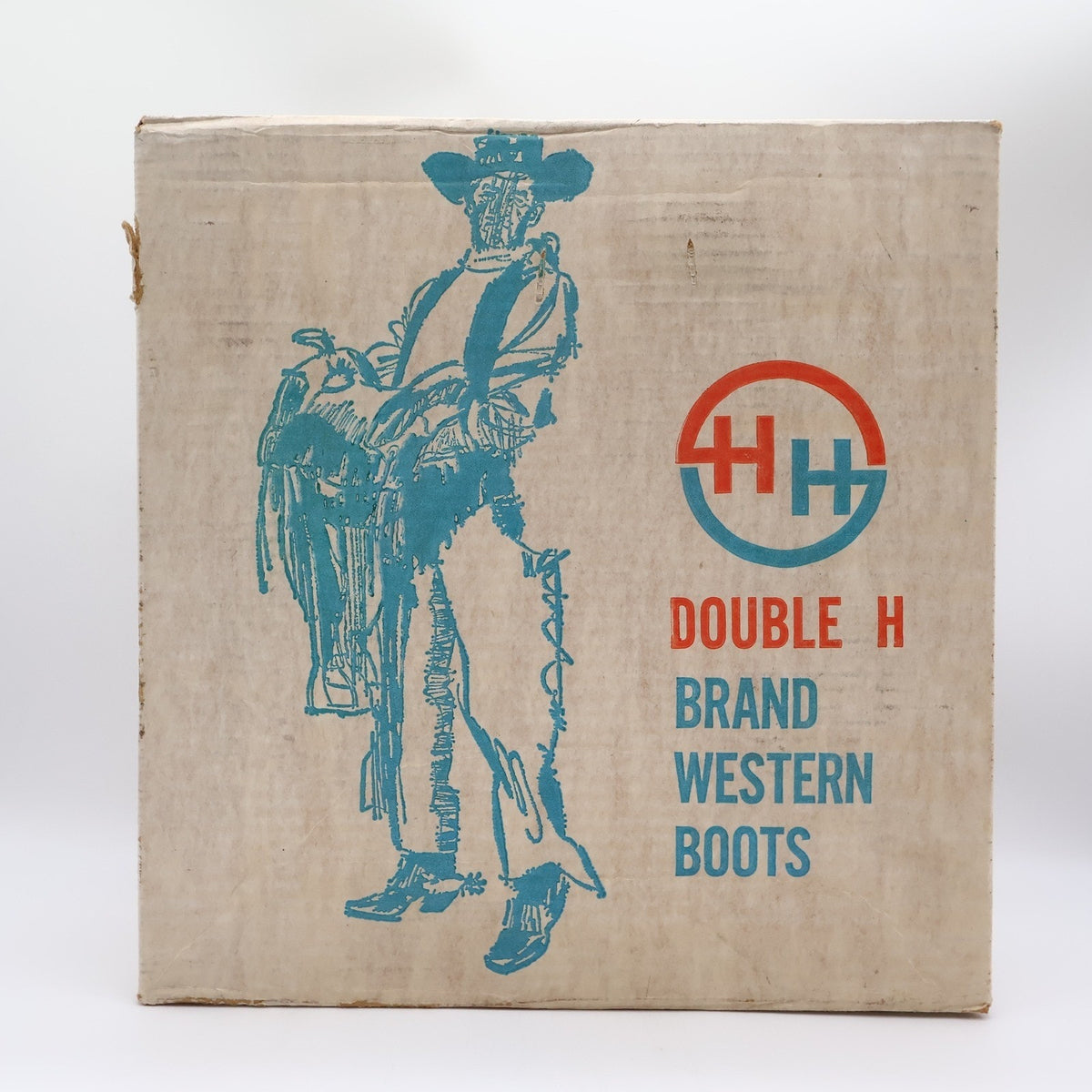 Double H Vintage 70s Western Boots Mens 6.5D Brown Leather New 2548 - take2supply