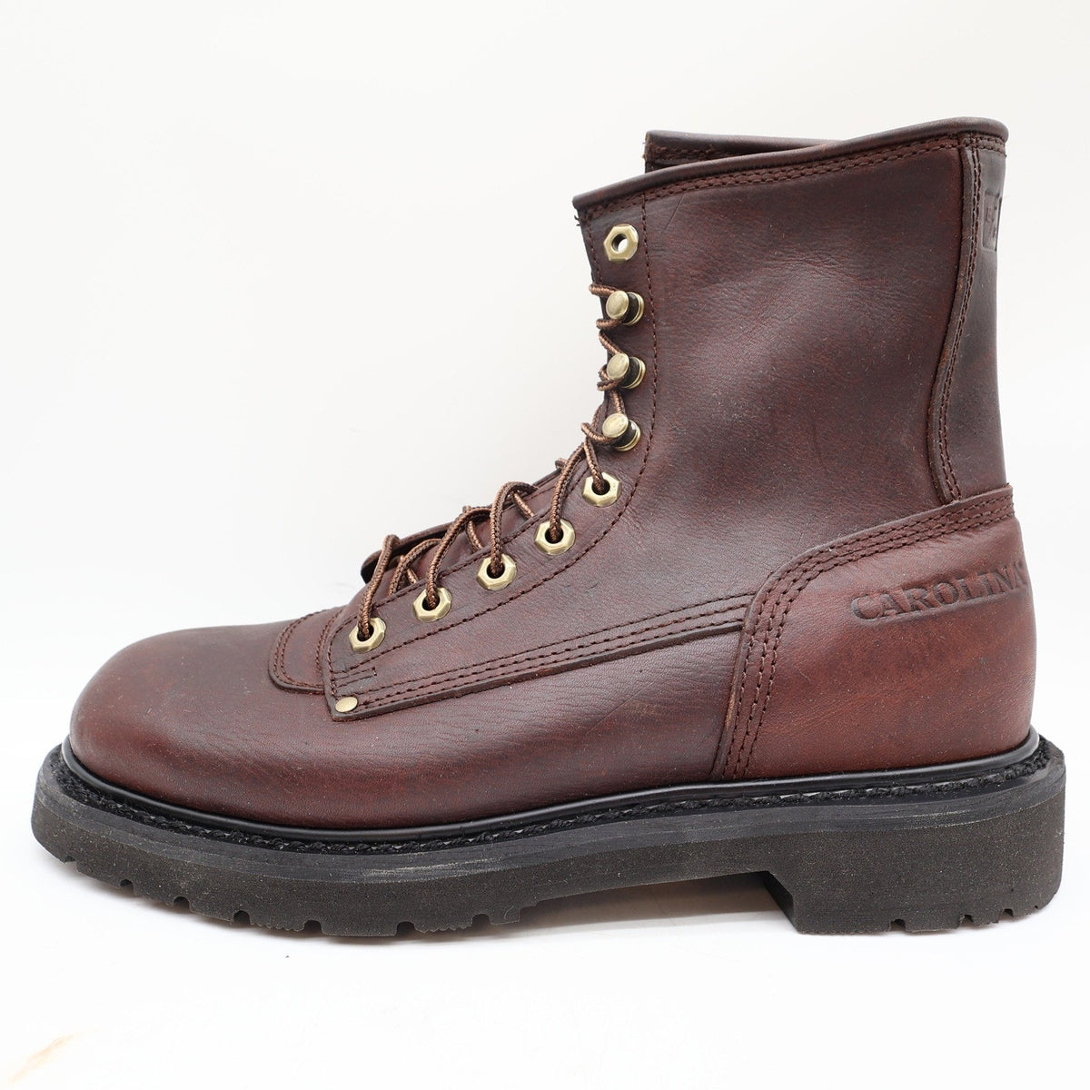 Carolina 8010 Work Boot Mens 9 Brown Briar Retro Leather NWT Electrical Hazard