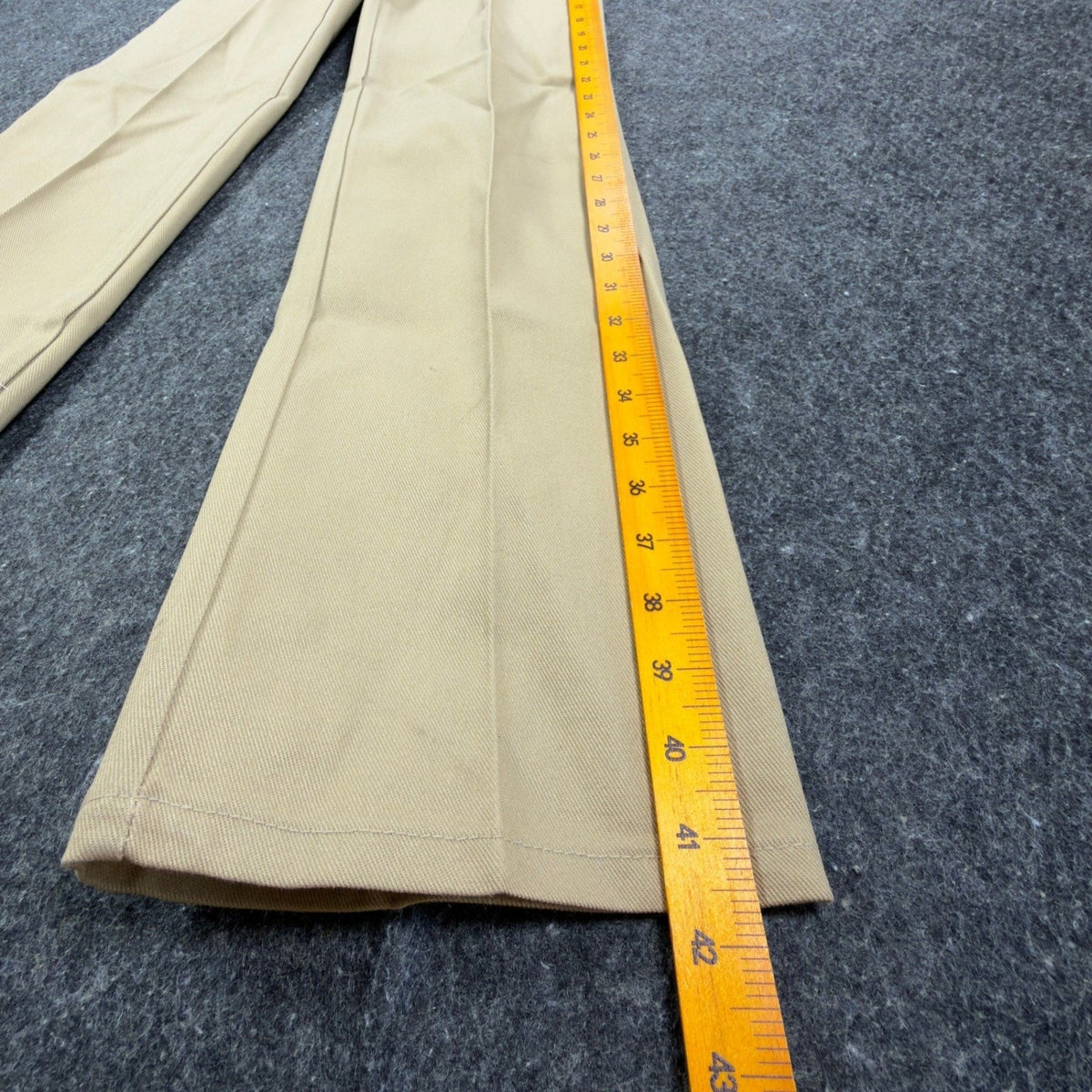 Dee Cee Vintage 70s Work Pants Mens 28x32 Tan Cotton Blend NEW Made in USA