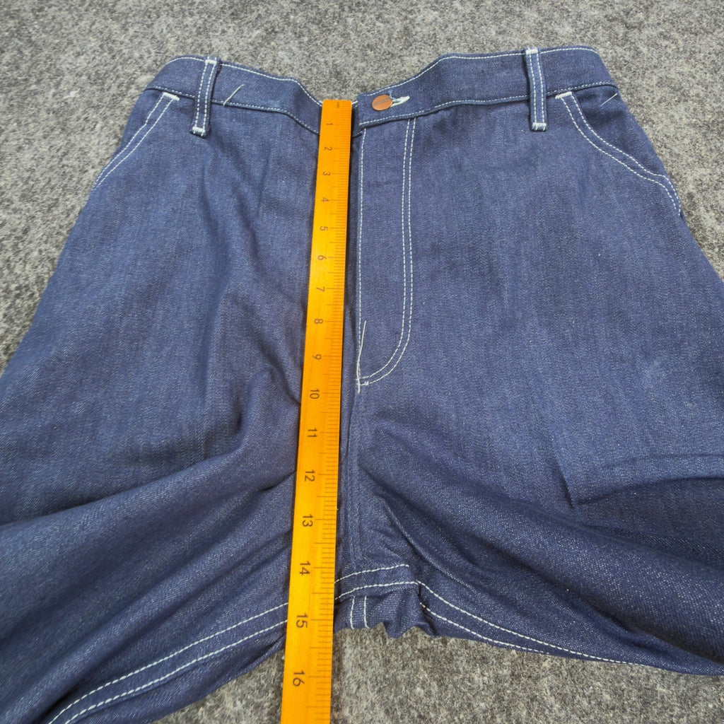 Lady Maverick Vintage 70s Jeans Misses 16 Blue Cotton High Rise NWT USA Made