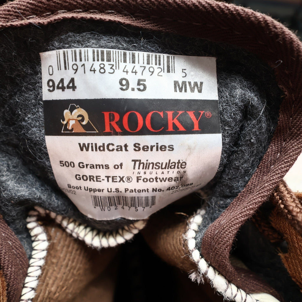 Rocky WildCat 944 Hunting Boots Mens 9.5 MW Camo GORE-TEX NWT