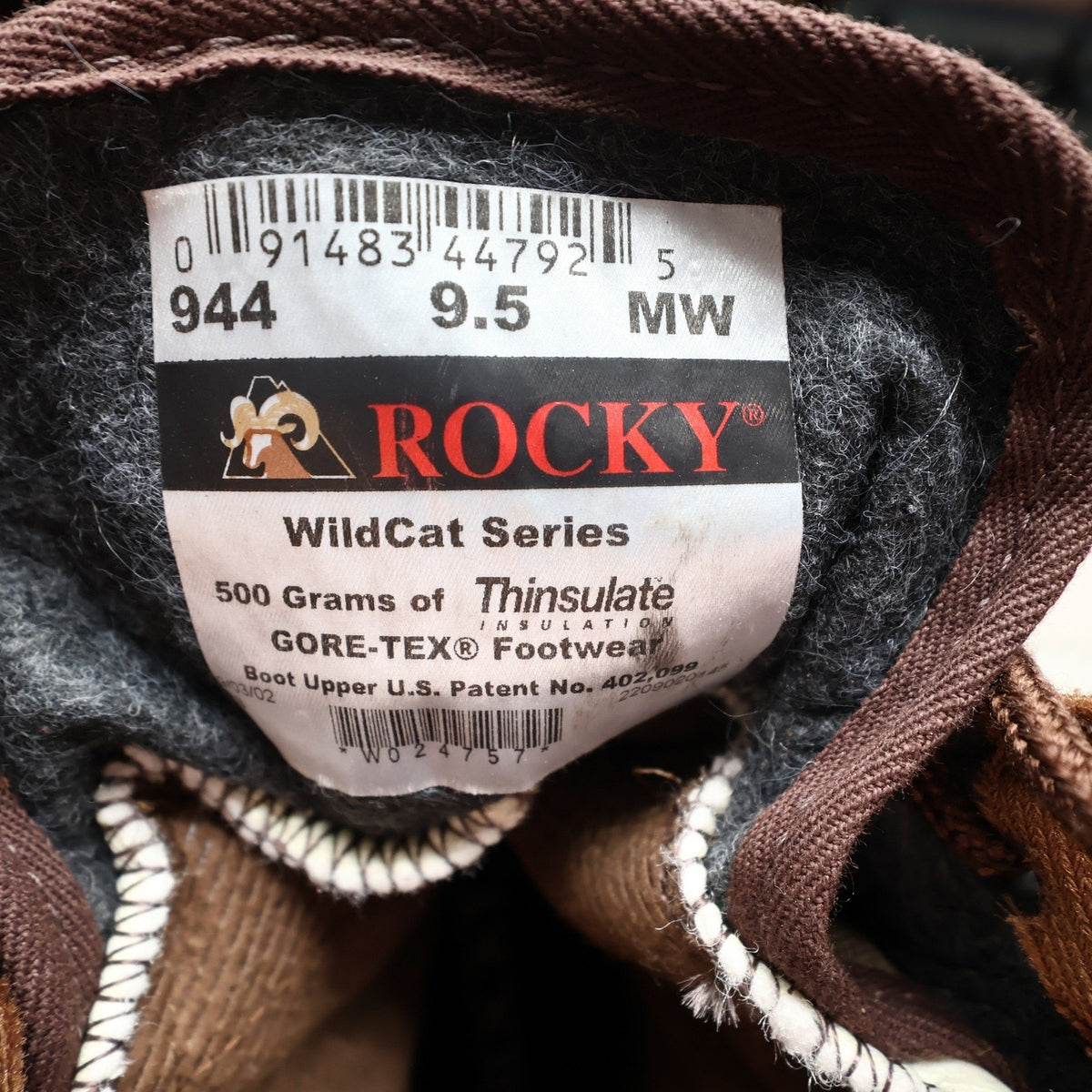 Rocky WildCat 944 Hunting Boots Mens 9.5 MW Camo GORE-TEX NWT