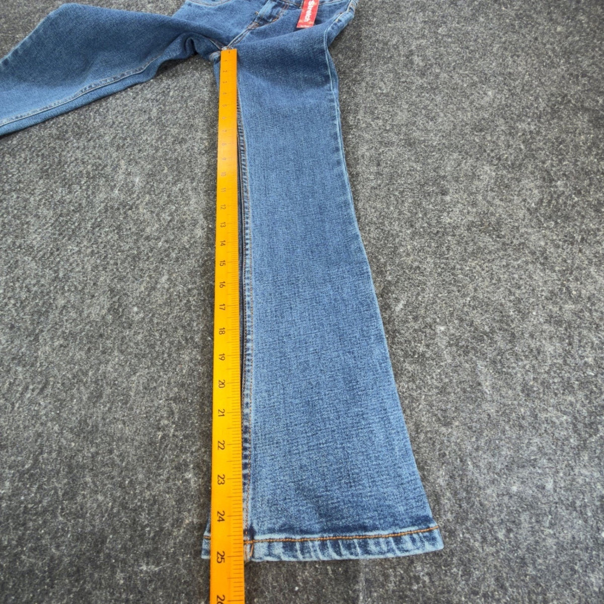 Levi's Vintage Y2K 517 Flare Jeans Girls Size 8 Slim Blue Denim NOS - take2supply