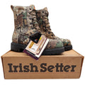 Irish Setter 824 Gore-Tex Hunting Boots Mens 9D Camo Canvas New Vintage Style