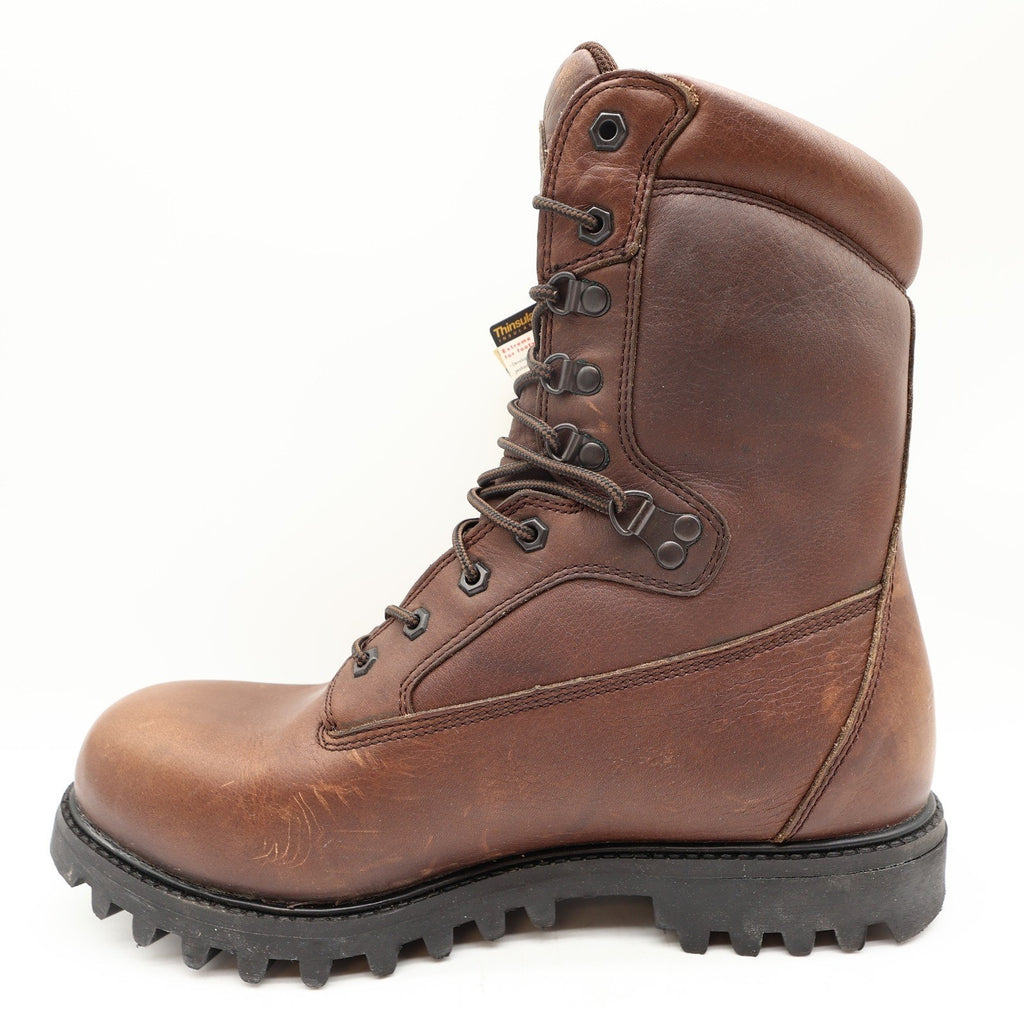 Browning 30203 Hunting Boots Mens 12 Red Brown Leather Waterproof NWT