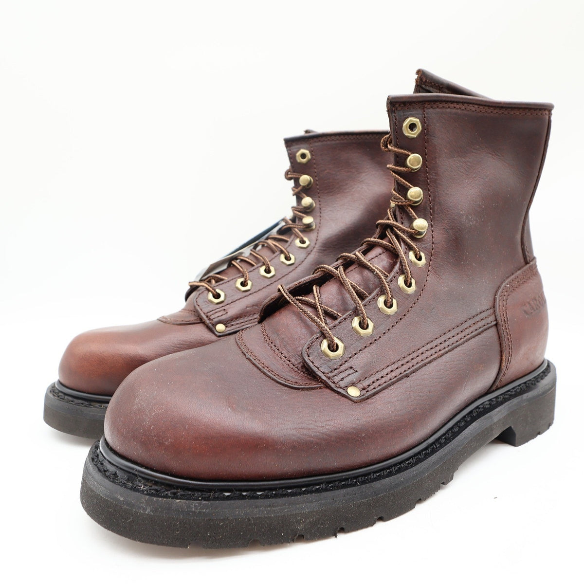 Carolina 8010 Work Boot Mens 9 Brown Briar Retro Leather NWT Electrical Hazard