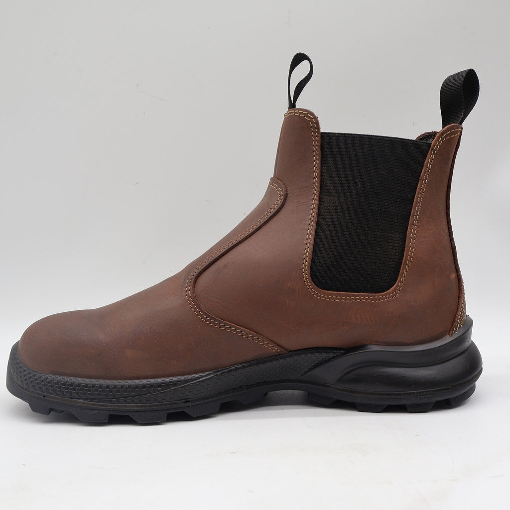 Grisport Cardigan Chelsea Boot Mens 11 Brown Leather Italy Work Safety 7003D9