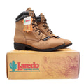 Laredo 551 Kiltie Lace-Up Western Boots Women's 9 Tan Leather NWT Deadstock