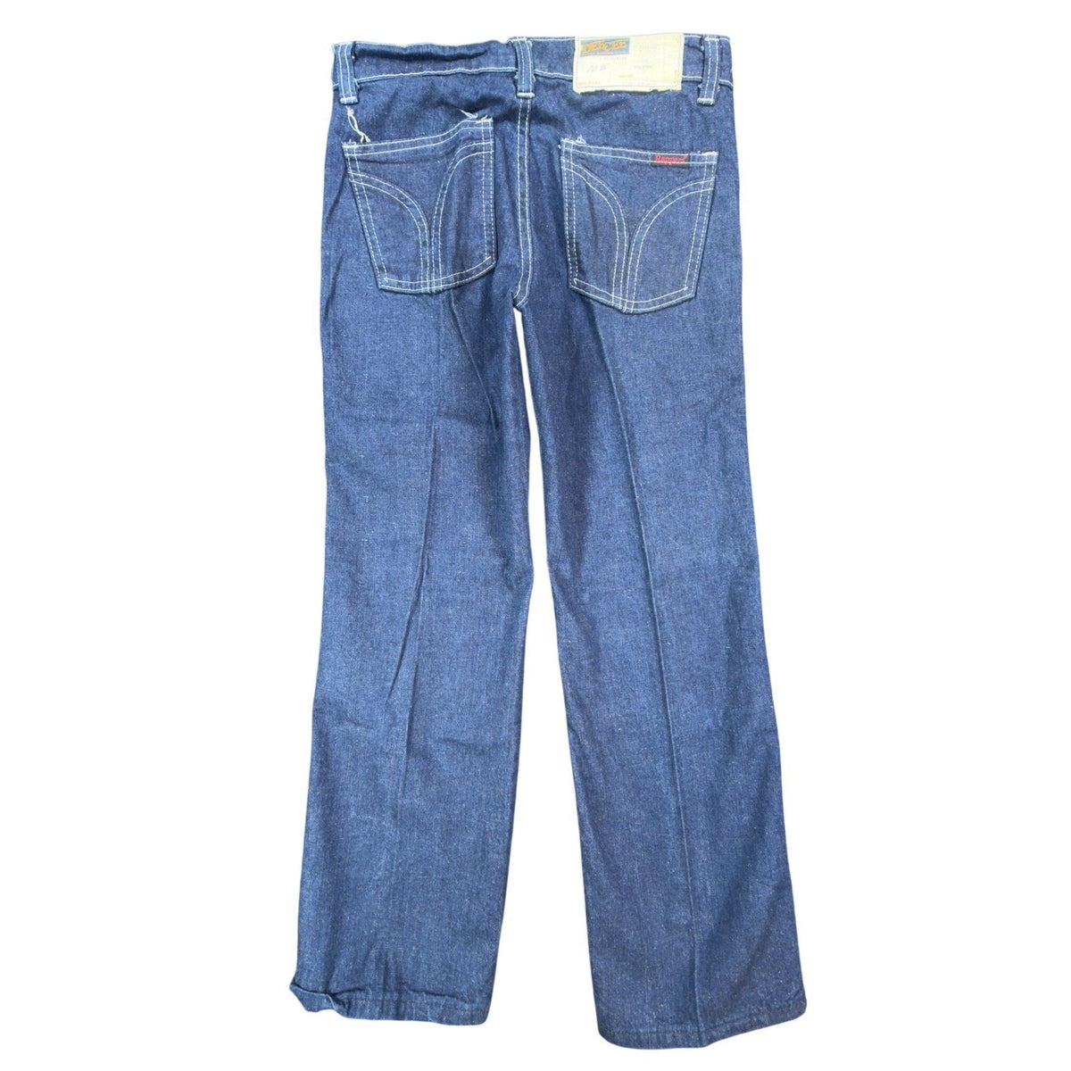 DeeCee Vintage 70s Jeans Youth 10 Reg Blue Flare USA Deadstock NWT