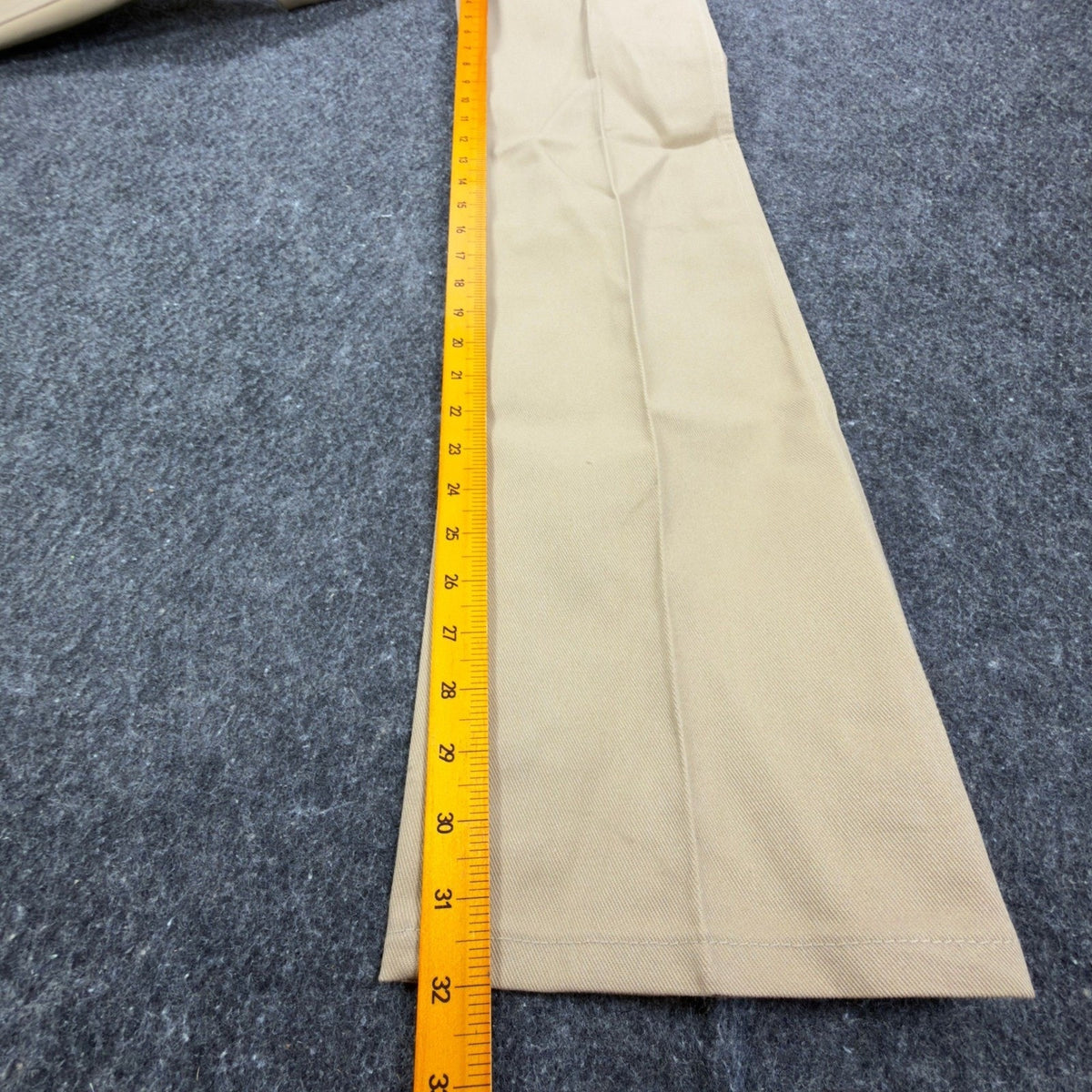 Dee Cee Vintage 70s Work Pants Mens 28x32 Tan Cotton Blend NEW Made in USA