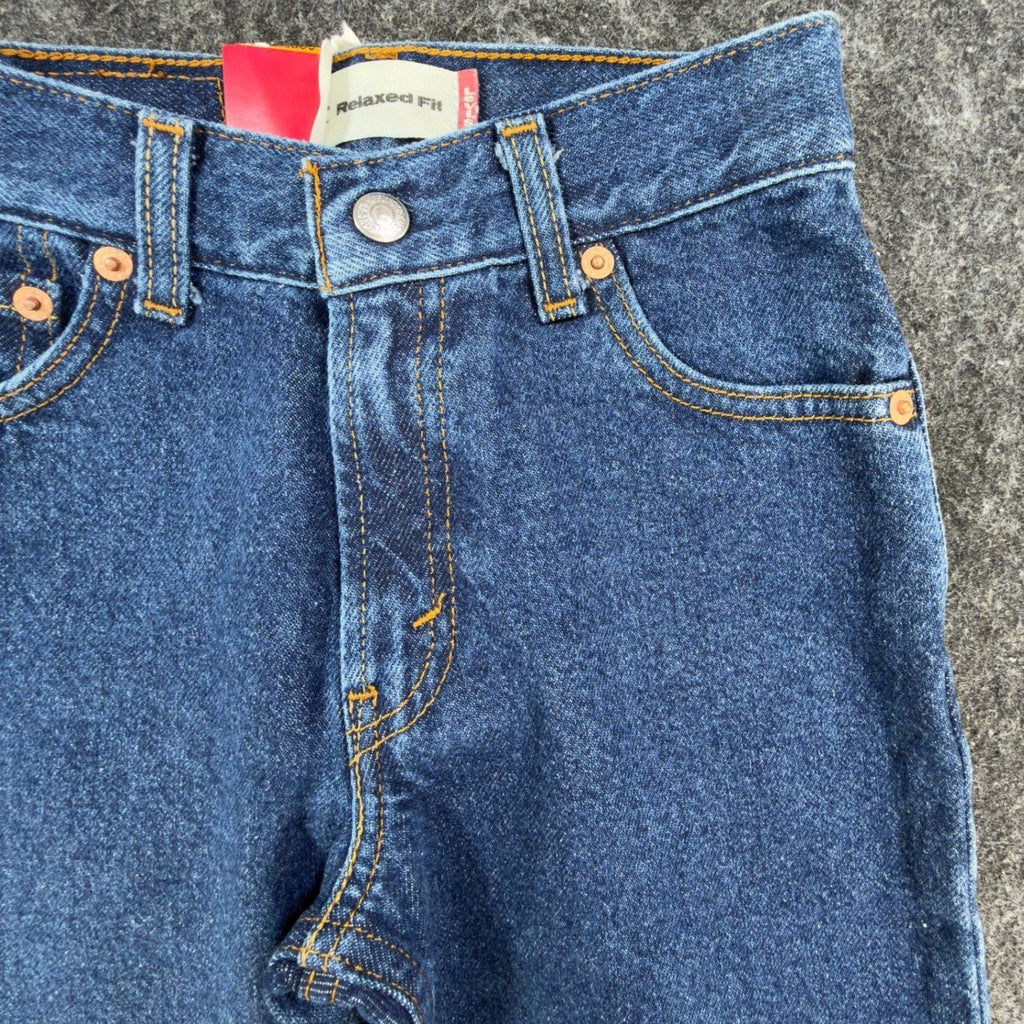 Levi's Vintage Style Relaxed Fit Jeans Boys 12 Reg Blue Denim NWT
