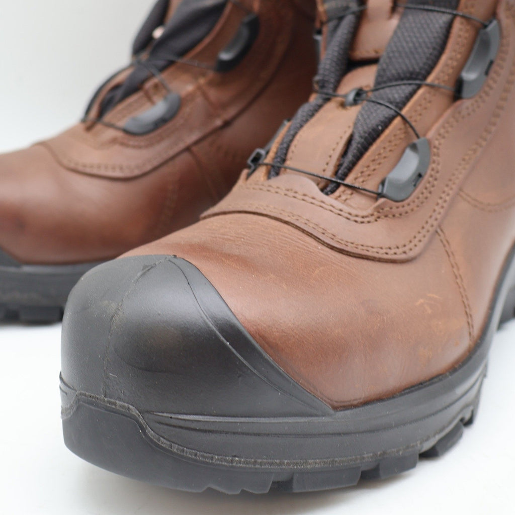 Grisport Boa Constructor Work Boots Mens 8.5 Brown Leather Waterproof Safety Toe