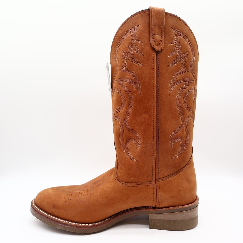 Double-H DH3250 Work Western Boots Mens 11.5 D Tan Leather NWT