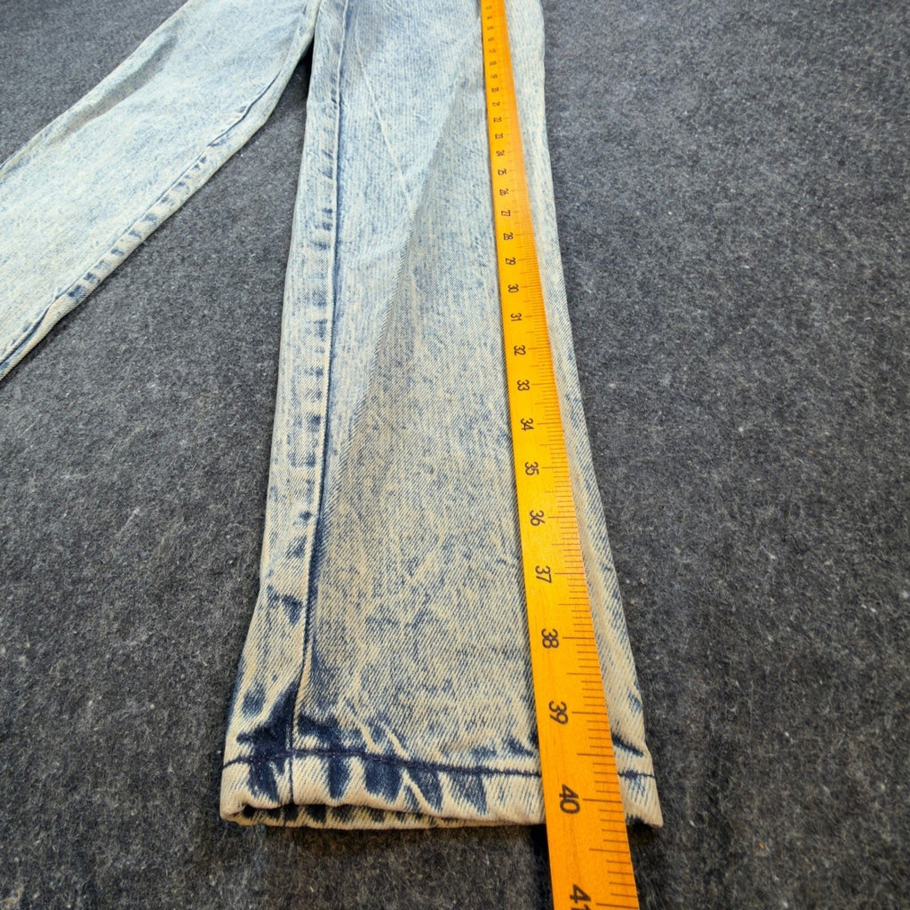 Levi's 901 Slim Jeans Womens 9 Vintage 80s Acid Wash High Waist Made in USA NWT