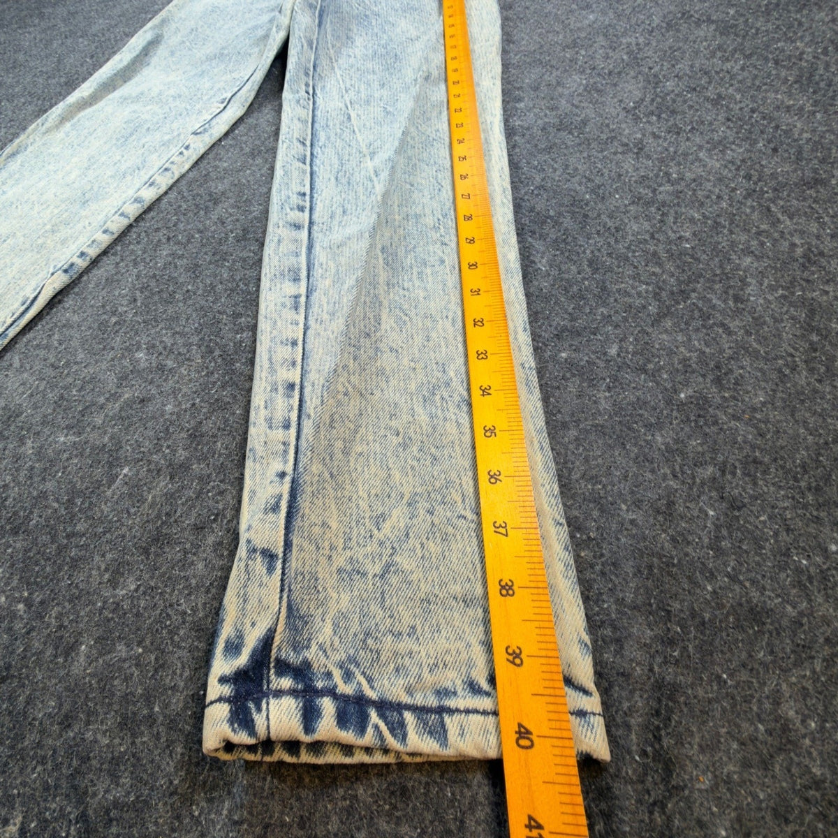 Levi's 901 Slim Jeans Womens 9 Vintage 80s Acid Wash High Waist Made in USA NWT