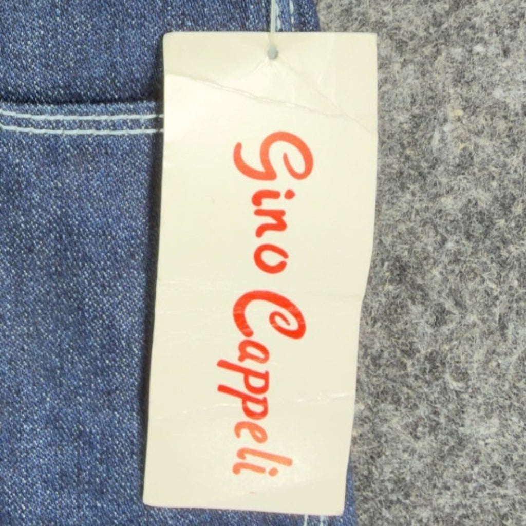 Gino Cappeli Vintage 70s Boot Cut Jeans Mens 34 Indigo Cotton NWT