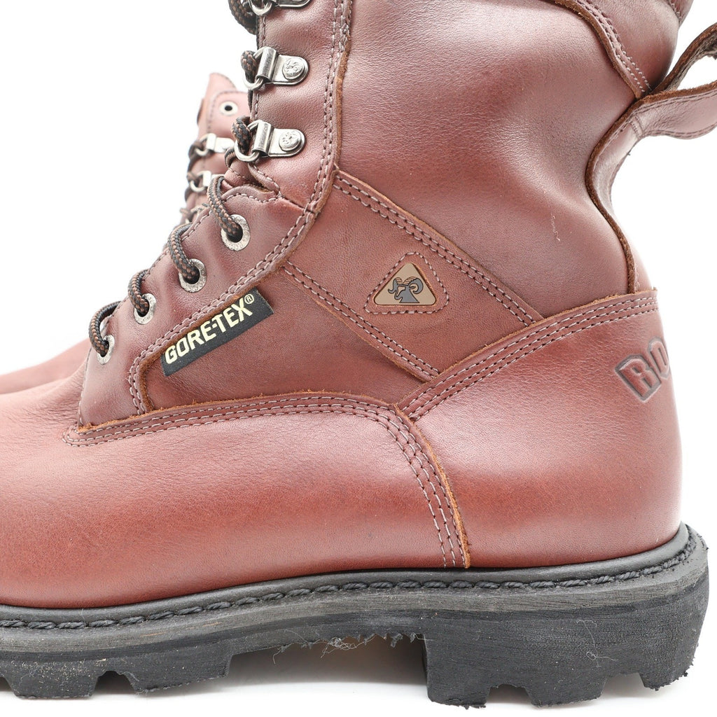 Rocky 6224 Steel Toe Ranger Work Boots Mens 12M Brown Leather Gore-Tex New