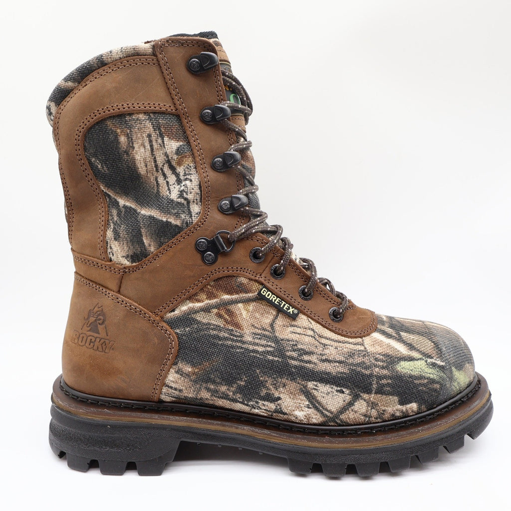 Rocky Sport Cornstalker 9" Hunting Boots Mens 8M Brown Camo GORE-TEX NIB