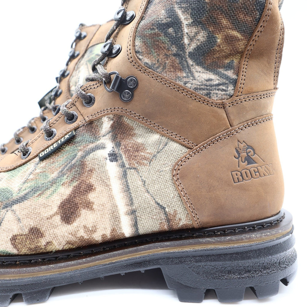 Rocky 9128 CornStalker Hunting Boots Mens 10M Camo Leather Gore-Tex New