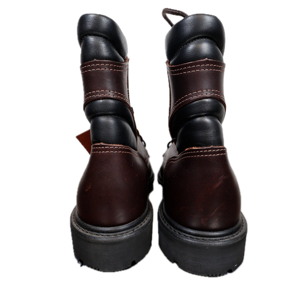 Red Wing 978 Oil Tanned Brown Leather Vibram Logger Work Boots Men's 9.5D USA NWT