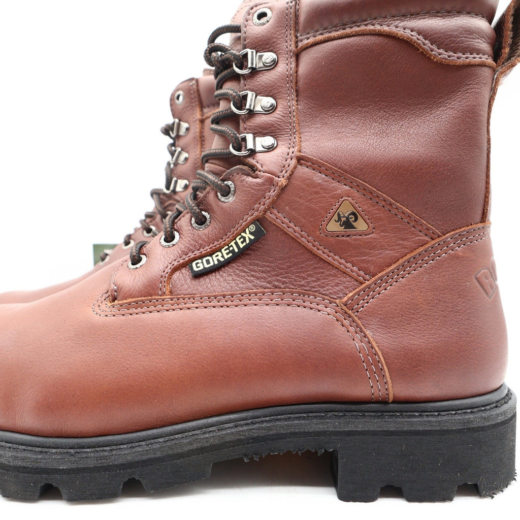 Rocky 6224 Steel Toe Ranger Work Boots Mens 9.5 Brown Leather GORE-TEX NIB