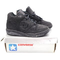 Vintage 90s Converse Sonar Grubber Hi Black Leather Basketball Shoes Boys' 5 Deadstock