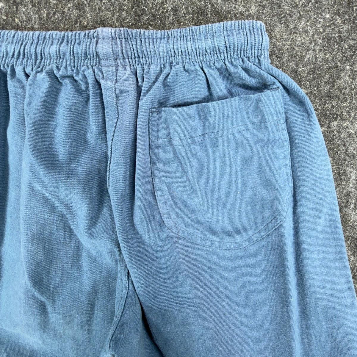Quiksilver Vintage 90s Silver Edition Shorts Boys XL Blue Cotton NWT - take2supply