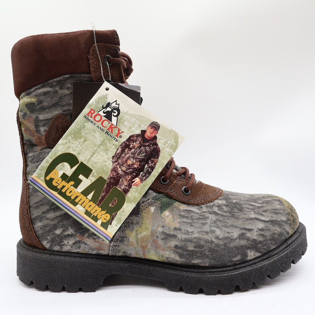 Rocky WildCat Hunting Boots Mens 10 EW Camo Gore-Tex Thinsulate 944 NIB Vintage