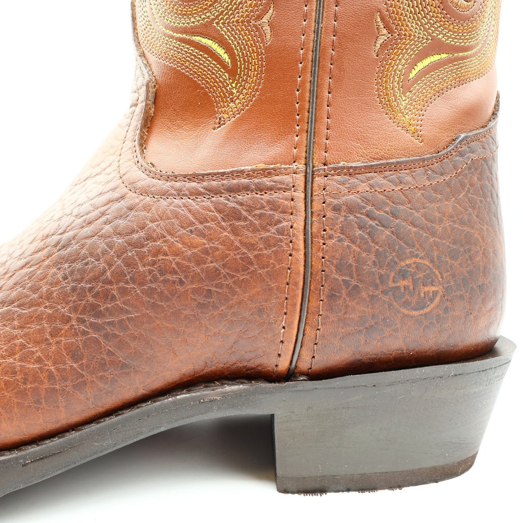 Double-H DH4417 R Toe Work Western Mustang Boots Mens 12 EE Rust NIB