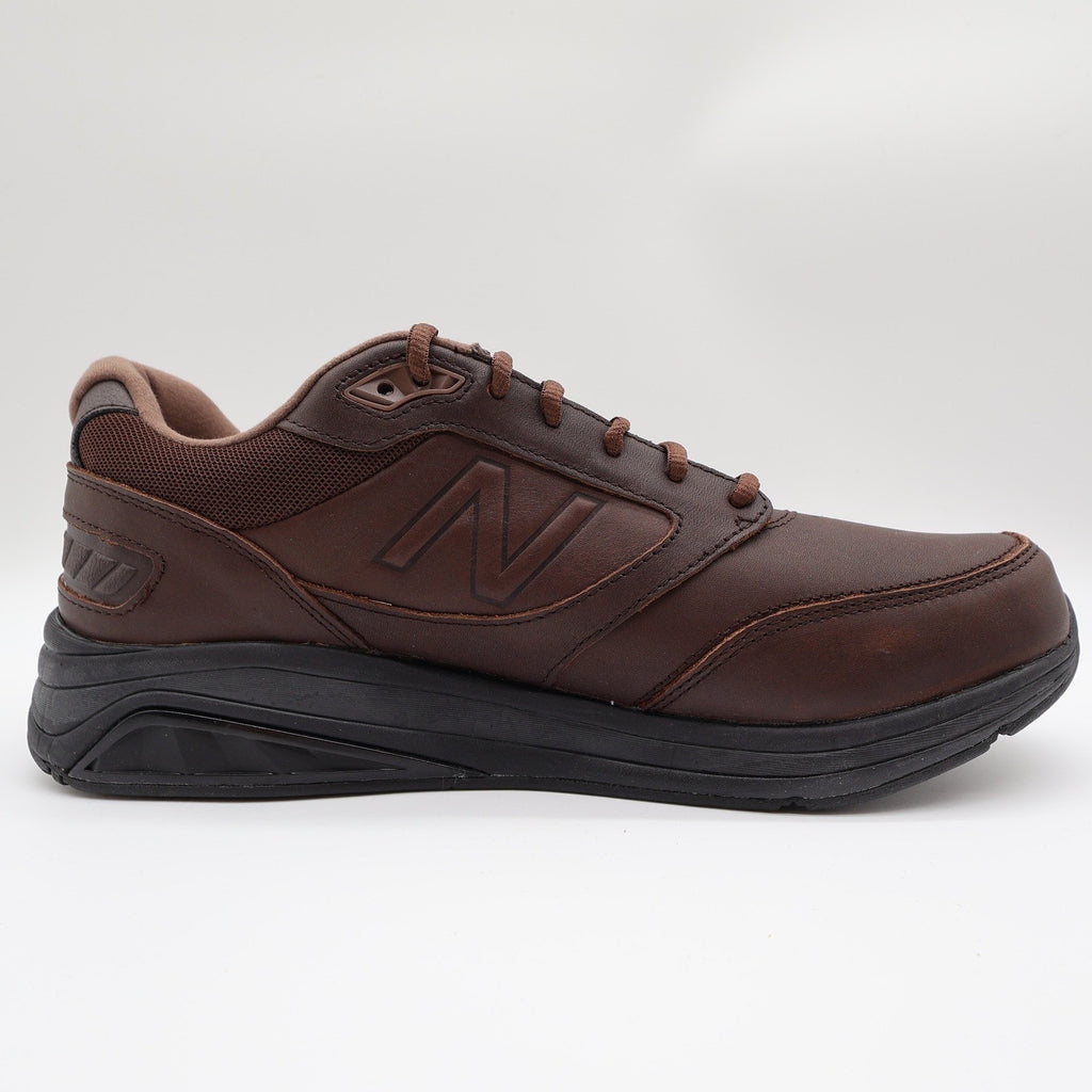 New Balance 928v2 Mens 10.5 Brown Leather Walking Shoes MW928BR2 Rollbar NEW
