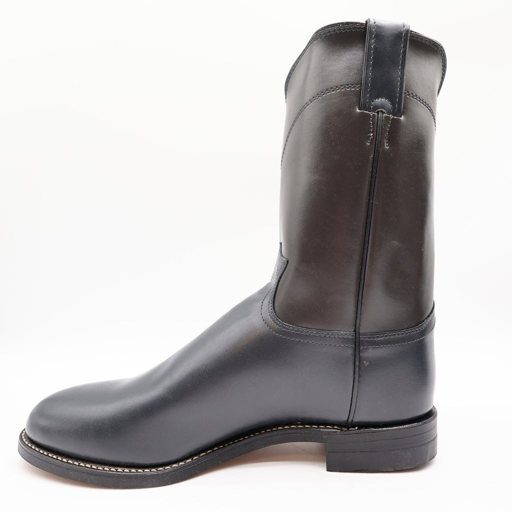 Justin Diamond J Boots Mens 9 D Vintage Grey Kipskin Leather Western 3025M NEW