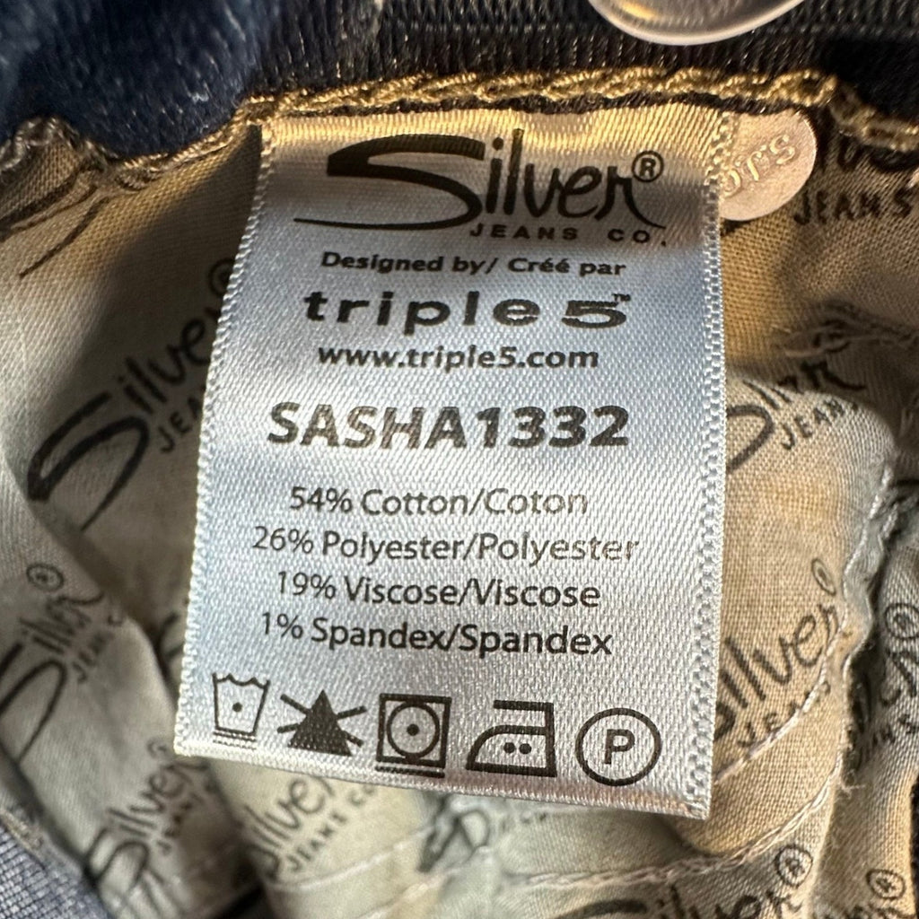 Silver Jeans Co Sasha Skinny Jeans Girls 10 Blue Denim Slim Fit NWT
