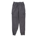 H&M Divided Cargo Joggers Womens Size 2 Black Cotton Utility Streetwear Pants