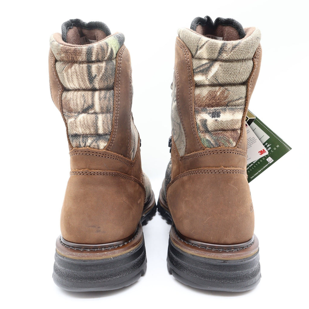 Rocky 9128 CornStalker Hunting Boots Mens 8.5 Camo Leather GORE-TEX New