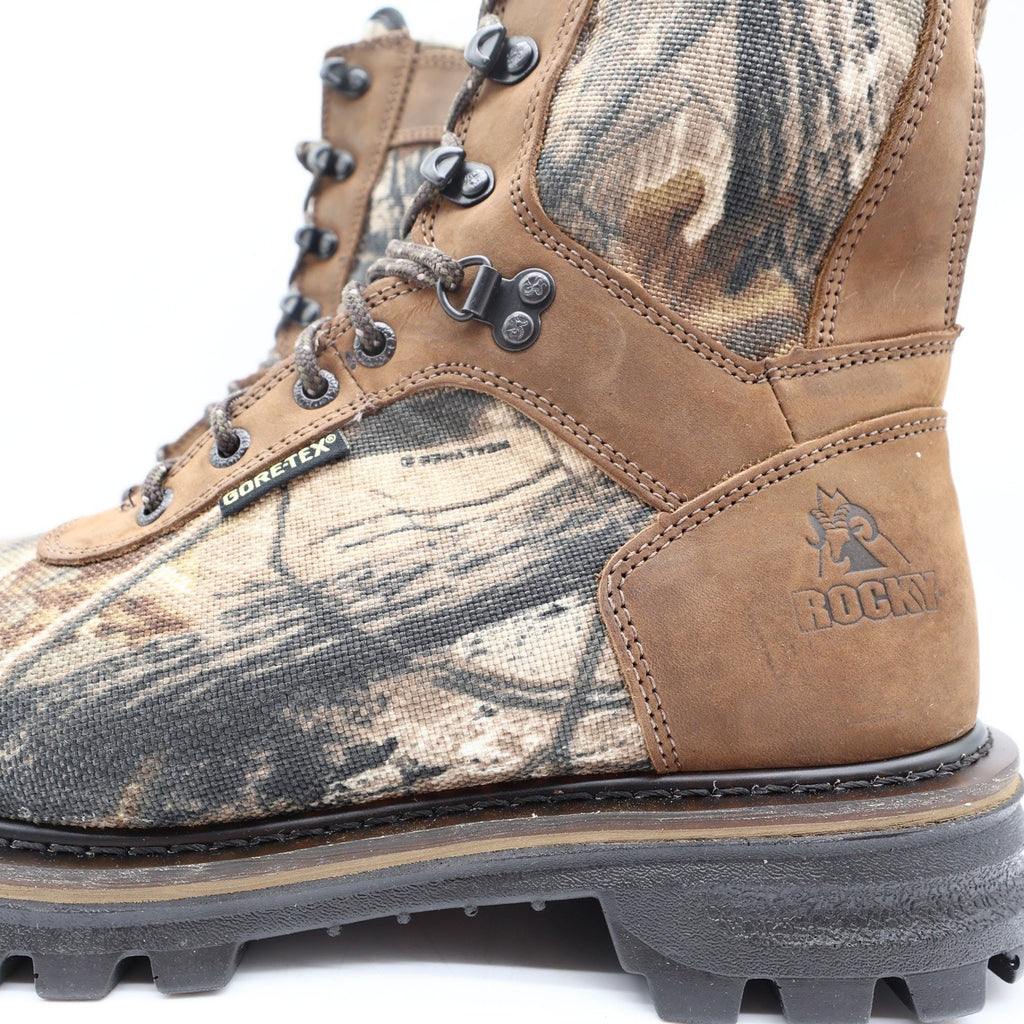Rocky Sport Cornstalker 9" Hunting Boots Mens 8M Brown Camo GORE-TEX NIB