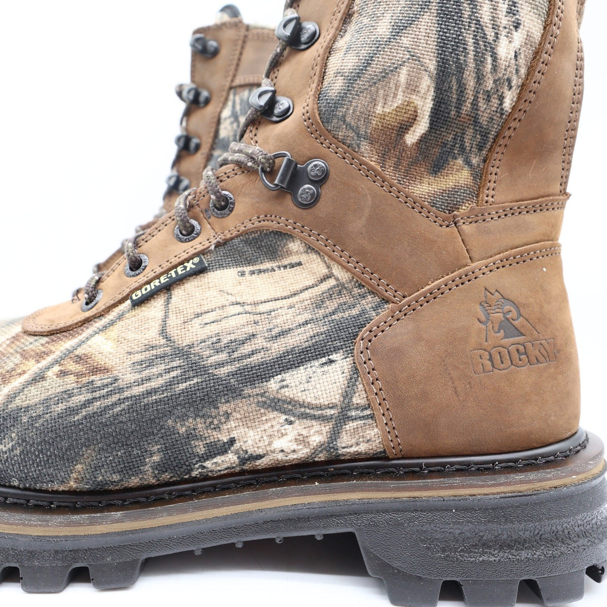 Rocky Sport Cornstalker 9" Hunting Boots Mens 8M Brown Camo GORE-TEX NIB