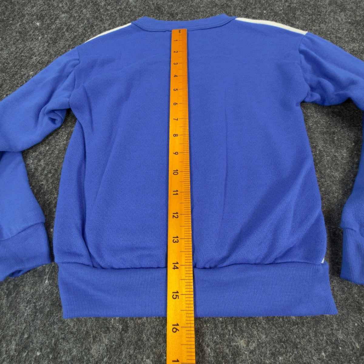 TMNT Vintage Sweatshirt Boys L 7 White Blue 80s 90s Made in USA Graphic