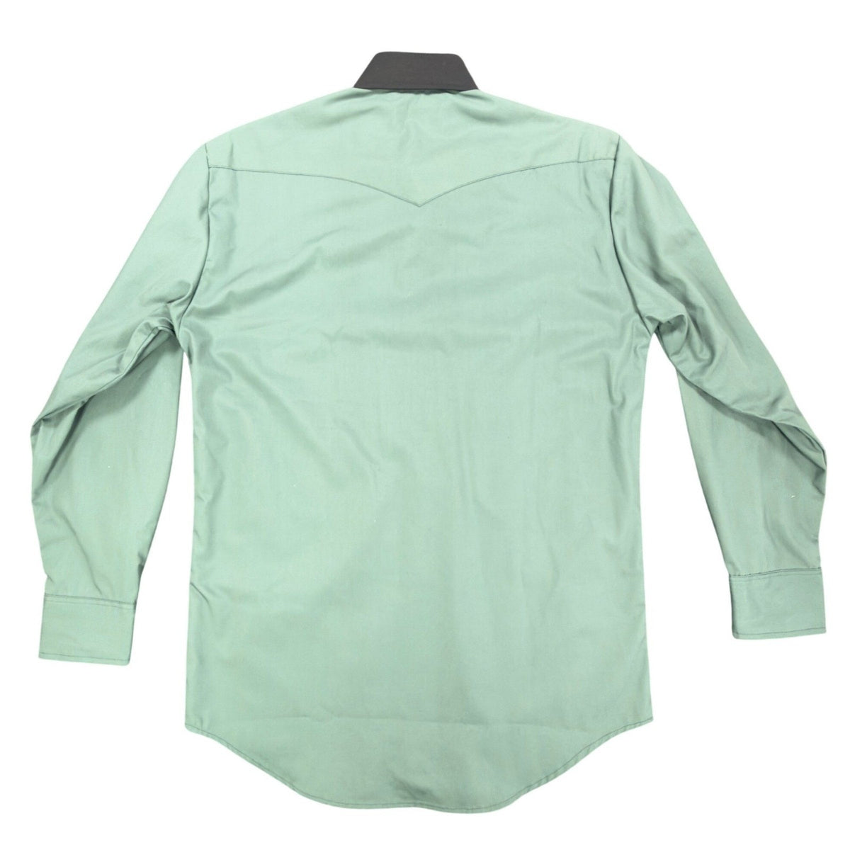 Caravan Vintage 90s Western Shirt Mens M Green Southwestern Cotton