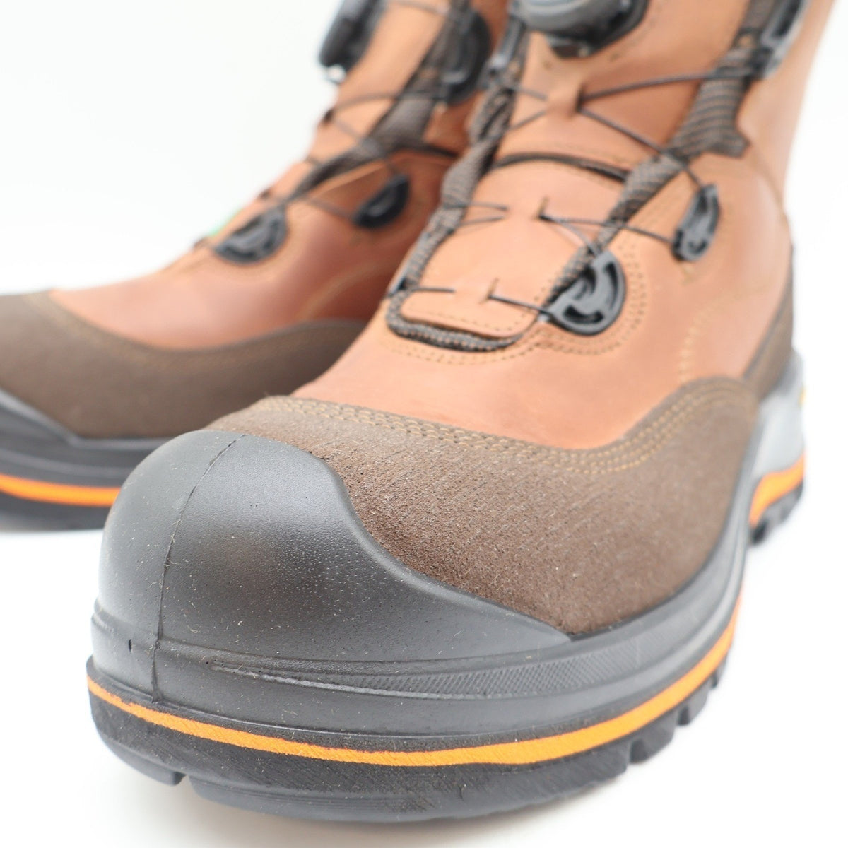 Grisport BOA Wolf Safety Boots Mens 9 Brown Leather Waterproof Vibram EH PR 6in