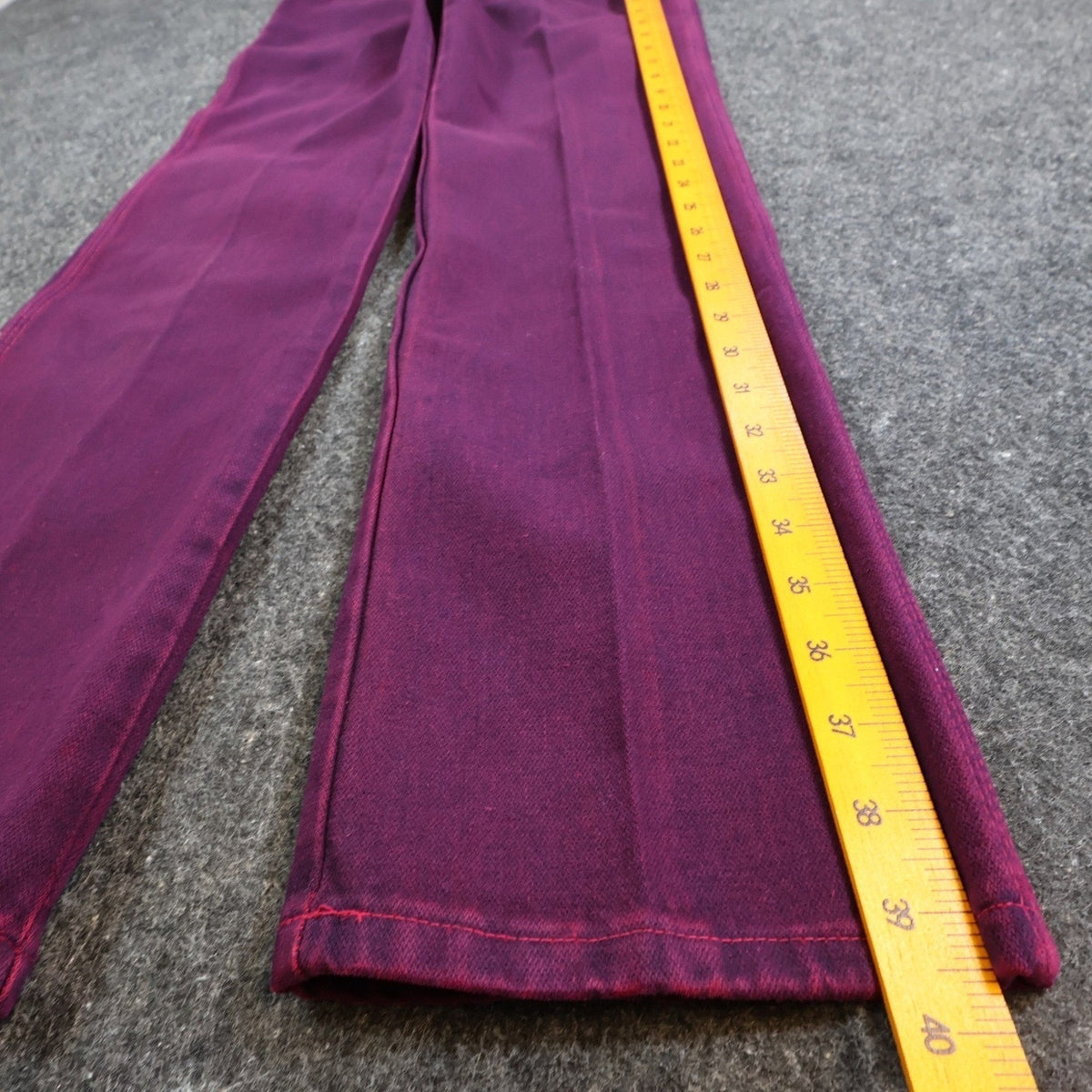 Maverick Vintage 80s Purple Jeans Girls 14 Reg USA Made NOS NWT 27.5x30 - take2supply