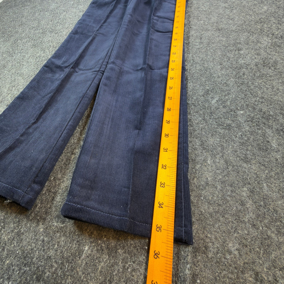 Maverick Vintage 70s Corduroy Pants Boys 12 Slim USA Navy NWT ZO21NVS - take2supply