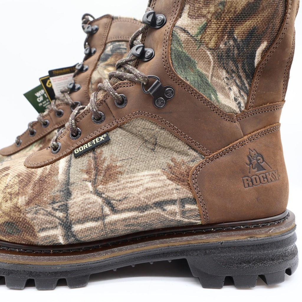 Rocky 9" CornStalker GTX Hunting Boots Mens 9W Camo Leather NWT