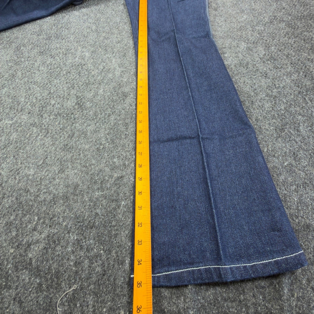 Gino Cappeli Vintage 70s Boot Cut Jeans Mens 34 Indigo Cotton NWT