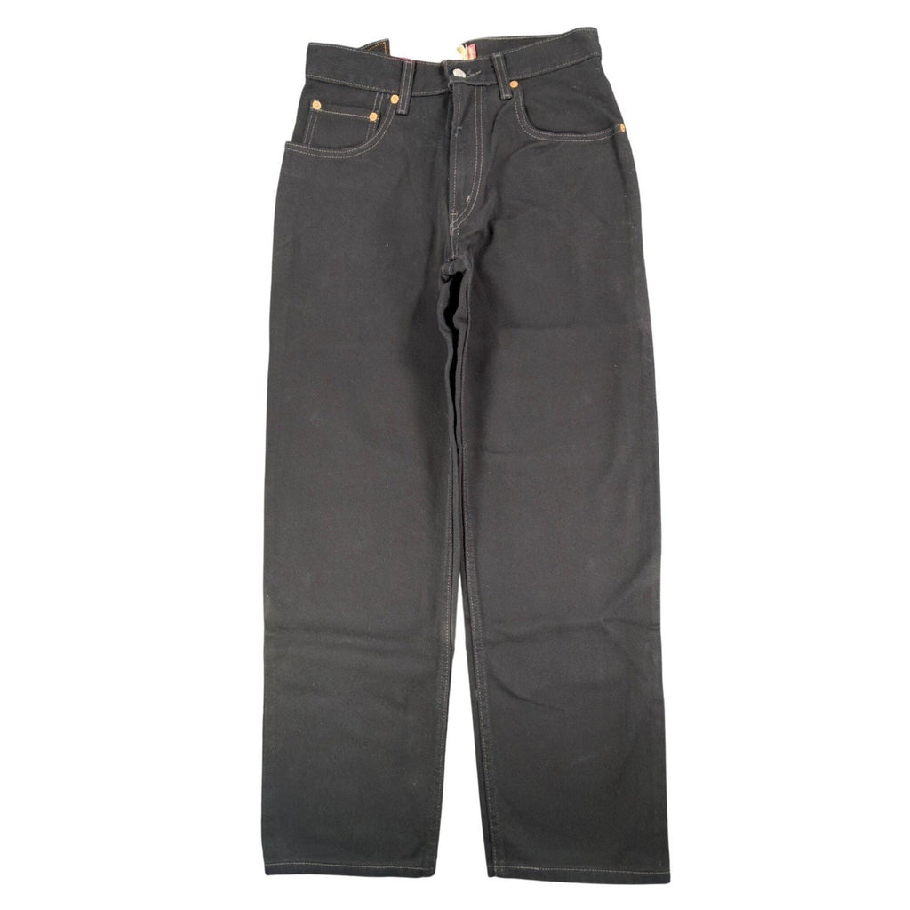 Levi's Y2K 550 Student Relaxed Fit Jeans Men 29x30 Black Denim NWT Deadstock